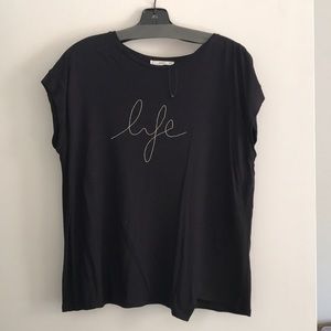 Black  “ Life” Shirt